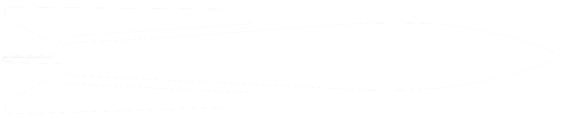 white-logo Rocket Bins logo